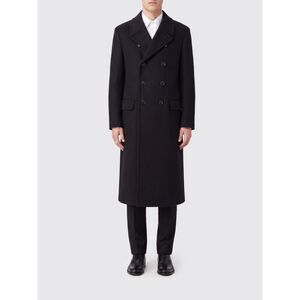 Tom Ford Double-Breasted Virgin Wool And Cashmere Blend Coat With Peak Lapels